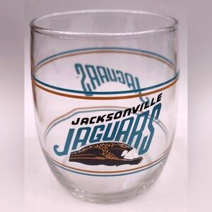 Vintage NFL Jacksonville Jaguars Glass